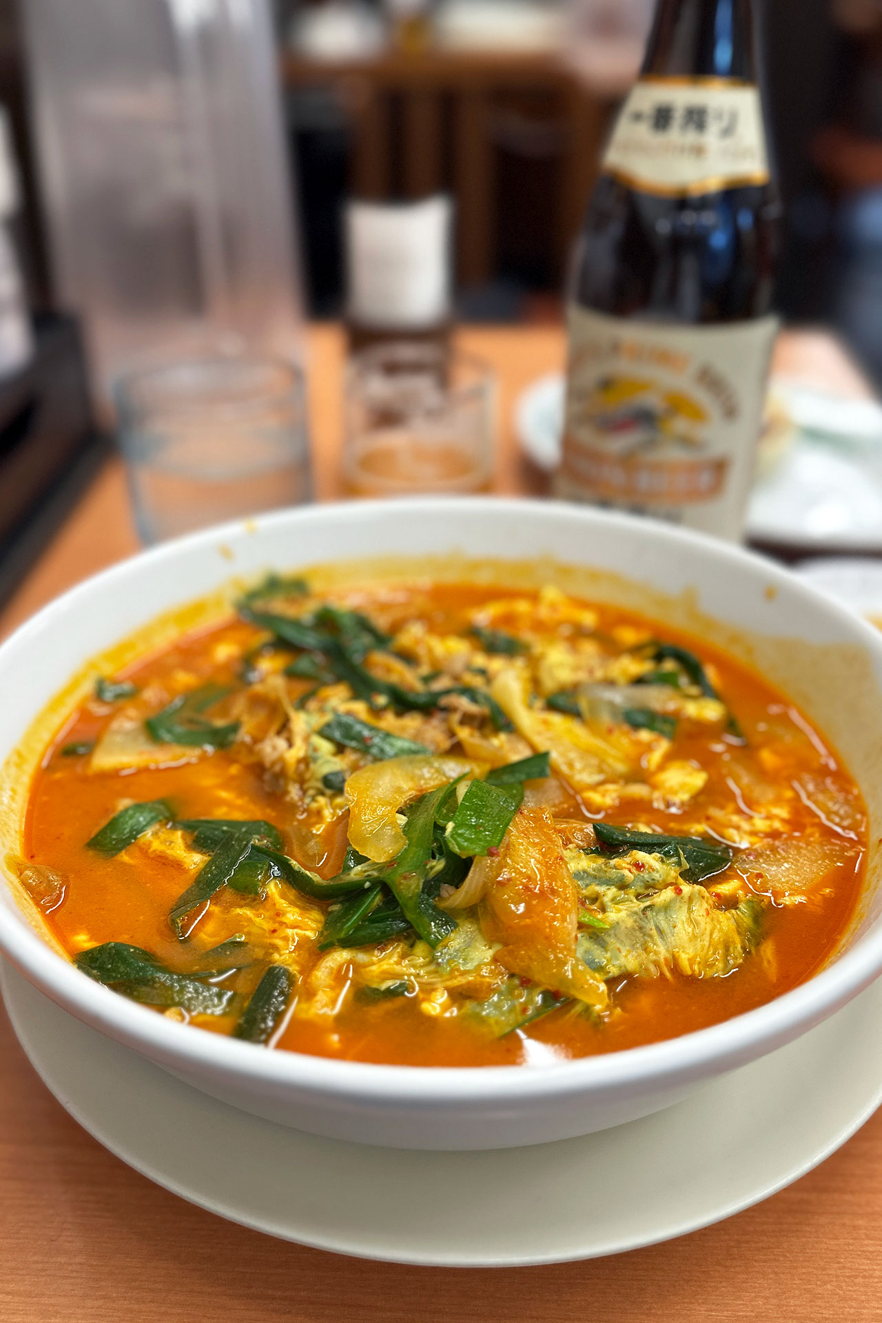 日高屋 平井南口店【チゲ味噌ラーメン】